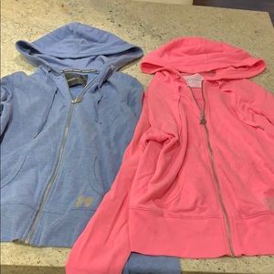 Two Victoria’s Secret Hoodies
